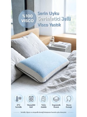 Die Grup Serinletici Visco Ortopedik Yastık 40X60+15 cm