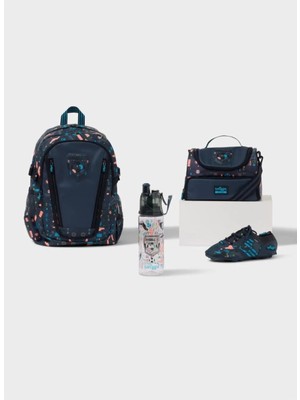 Smiggle Power Play Classic Okul Sırt Çantası 4'lü Set