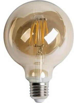Die Grup CT-4286 6W Rustik LED G90 Glop Ampul E27 Amber