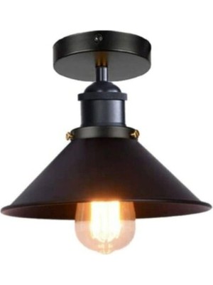 Die Grup Mylights Retro Rustik Vintage Metal Avize Armatür 22 cm En