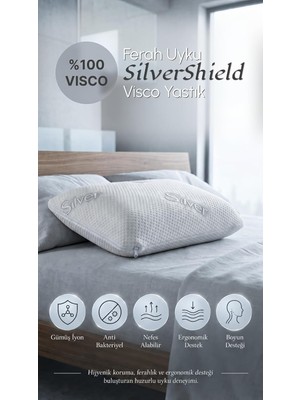 Die Grup Silvershield Visco Ortopedik Yastık 40X60+15