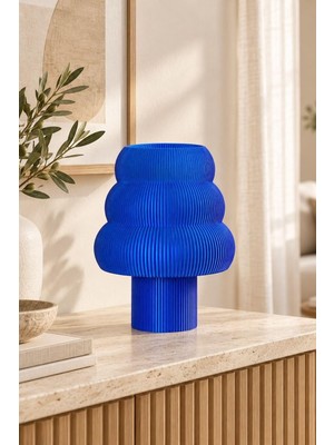 Die Grup Nova Dekoratif Masa Lambası E27 LED 26 cm (Gece Mavisi)
