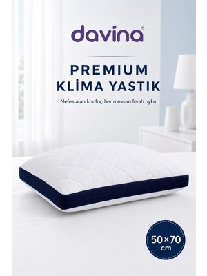 Die Grup ® Klimalı Yastık, Hava Sirkülasyonlu Nefes Alabilir 50X70 cm