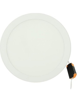 Die Grup Yuvarlak Sıva Üstü LED Panel Armatür Trafolu 20W Beyaz, Gün Işığı (Beyaz Işık 6500K)