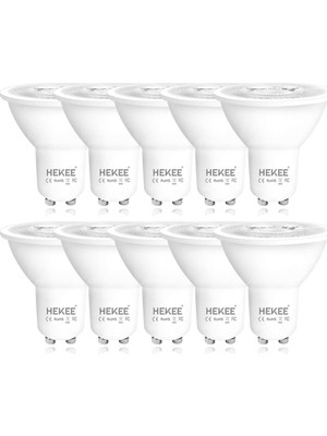 Die Grup 10'lu Paket GU10 LED Ampul, Spot, 7W (60W Yerine Geçer), 700LM, 2700 K Sıcak Beyaz