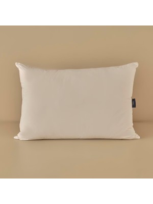 Die Grup Mikrojel Düz Dış Kumaş:% 100 Pamuk/iç DOLGU:%100 Polyester Yastık, Beyaz, 50X70 cm
