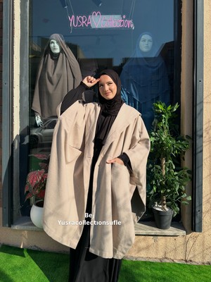 Yüsra Collection Tesettür Kaşe Panço