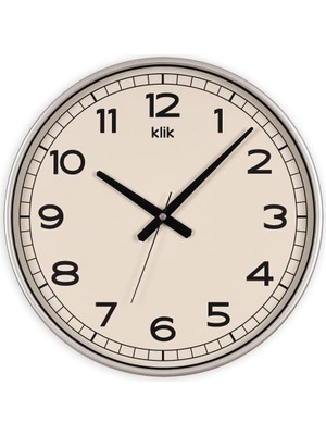 Die Grup Vien Minimalist Duvar Saati 37,5 cm Kahve K-Vıen-Kahve