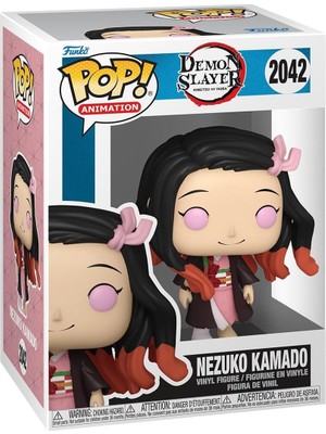 Die Grup Funko Pop! Animasyon: Demon Slayer - Nezuko Kamado (Smiling) - Koleksiyon Vinil Figür - Hediye Fikri - Resmi Ürün - Çocuklar ve Yetişkinler Için Oyuncaklar - Anime Hayranları - Koleksiyoncular Için