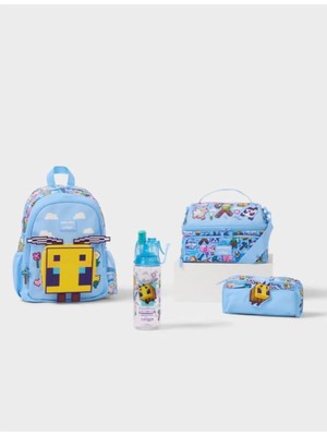 Smiggle Minecraft Essentials Junior Okul Çantası 4'lü Set