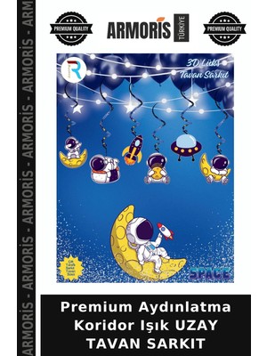 Armoris Premium Aydınlatma Koridor Işık Uzay Tavan Sarkıt