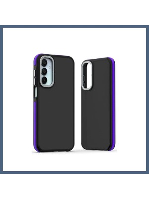 Bezos Samsung Galaxy A15 4g Uyumlu Harvel Kapak - Derin Mor BZS10