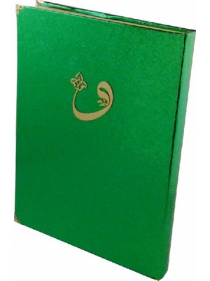 Ayfa Basın Yayın 060KP Yeşil - Kaplama Kuranı Kerim - Mühürlü - Cami Boy