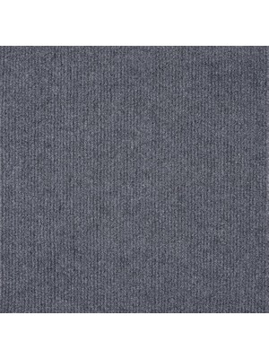 Happy Trend Halıfleks Kendinden Yapışkanlı Duvardan Duvara Halıflex Rip Halı Keçe Zemin Kaplama (Açık Füme, 50X50)