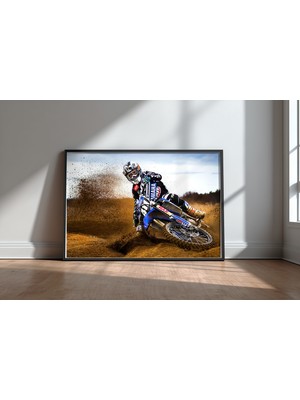 Keyf Home Desert King 2 Siyah Çerçeveli Mdf Tablo Poster Salon Duvar Dekoru Hediye