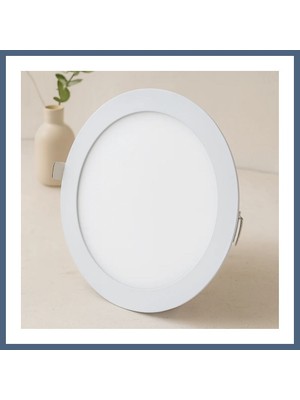 Bezos Yuvarlak LED Slim Panel 18W 1980 Lm Sıva Altı BZS10