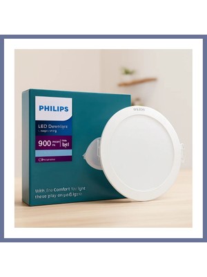 Bezos 10W Yuvarlak Sıva Altı LED Slim Panel - 9000 Lumen Dlra