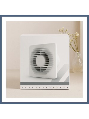 Bezos Banyo Tuvalet Havalandırma Aspiratörü 4 Inç (12W, 100 M³/h) BZS10