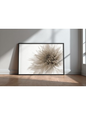Keyf Home Dignified Siyah Çerçeveli Mdf Tablo Poster Salon Duvar Dekoru Hediye