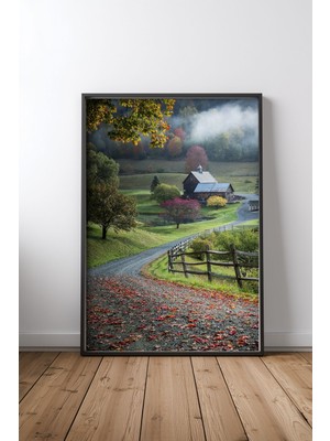 Keyf Home Sanat Fotoğrafı Tasarım 7 Siyah Çerçeveli Mdf Tablo Poster Salon Duvar Dekoru Hediye