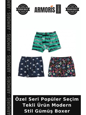 Armoris Özel Seri Popüler Seçim Tekli Ürün Modern Stil Gümüş Boxer