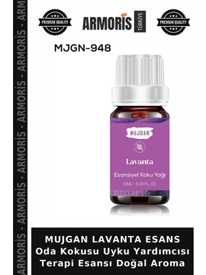 Armoris Mujgan Lavanta Esans Oda Kokusu Uyku Yardımcısı Terapi Esansı Doğal Aroma