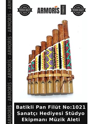 Armoris Batikli Pan Filüt NO:1021 Sanatçı Hediyesi Stüdyo Ekipmanı Müzik Aleti
