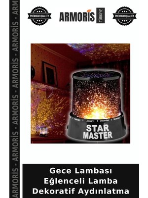 Armoris Gece Lambası Eğlenceli Lamba Dekoratif Aydınlatma