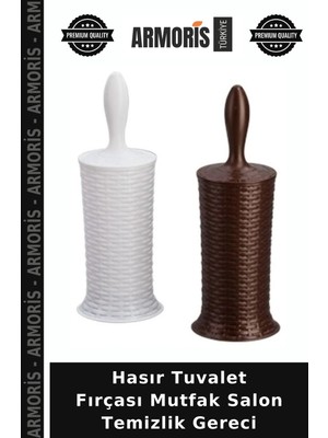 Armoris Hasır Tuvalet Fırçası Mutfak Salon Temizlik Gereci