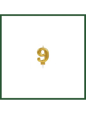 Bezos 9 Rakam Mum Gold Renk Bzst