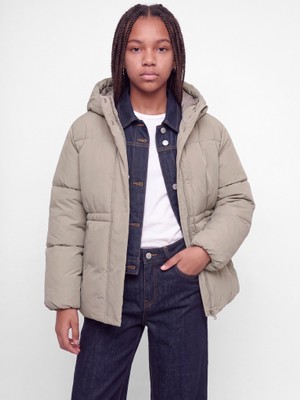 Jack & Jones Jack Jones Jxmaeve Mıd Puffer Jacket Otw Grl Sn Kadin Bej Mont 12303371-15