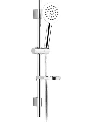 Elarque Sürgülü Duş Seti Çelik Başlık KSS103