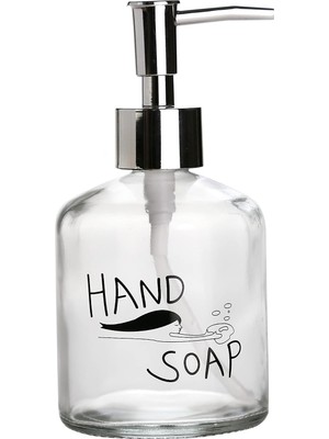 Happy Trend Sıvı Sabunluk,el Sabunu Yazılı 300ML 7,6X15,5CM