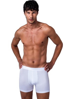 Happy Trend Organik Modal Erkek Klasik Boxer, Esnek, Hızlı Kuruyan, Dayanıklı, Yüksek Kaliteli, Nefes Alabilir ve Konforlu Iç Çamaşır