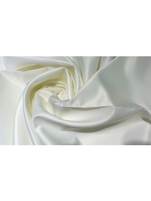 Happy Trend Perde (915) Krem Saten Güneşlik Perde Beyaz Güneşlik Krem 350 x 180
