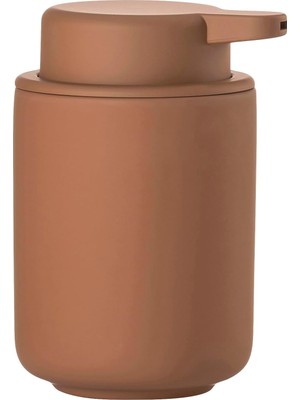 Happy Trend Denmark Ume Sıvı Sabun Dispenseri, Seramik/seramik Soft Touch Kaplamalı, Iskandinav Tasarım, 250 Ml, Yükseklik 12,8 Cm, Terakota