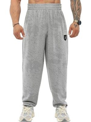Happy Trend Bol Kesim Cepli Eşofman Altı, Bol Spor Pantolonları Dört Mevsim Egzersiz Eşofman Altı