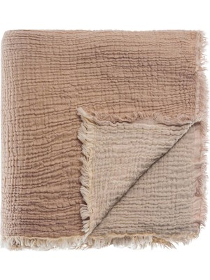 Happy Trend - Müslin Pike Tek Kişilik, 100% Pamuk 4 Katlı Kaliteli Müslin Yatak Örtüsü, Dekoratif Şık Yumuşak Hafif Yazlık Pike (Bej, Tek Kişilik 160X220 Cm)