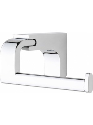 Happy Trend Banyo F1 Model Lüx Paslanmaz Krom Tuvalet Kağıdı Askısı, Montajlı Metal Wc Kağıtlık, Parlak Krom Banyo Aksesuarı, Duvara Vidalı Tuvalet Kağıdı Tutucu, 5 Yıl Garantili