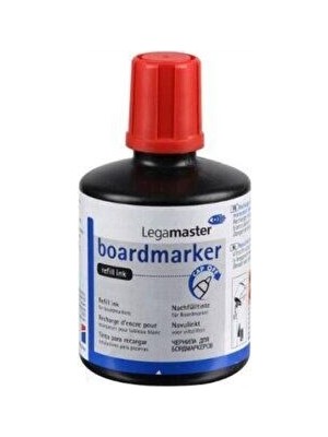 TeknoKapsül Edding Legamaster Tahta Kalem Mürekkebi 100 ml Damlalıklı Kırmızı