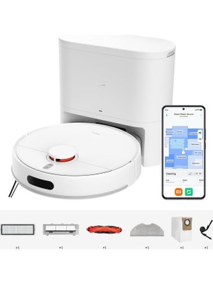 Royal Rain Store Xiaomi Robot Vacuum H40 Robot Süpürge White
