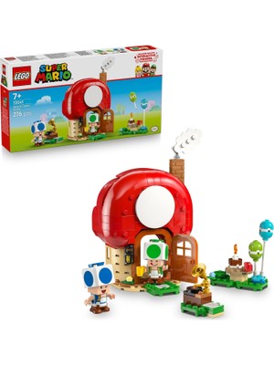 Royal Rain Store LEGO Super Mario Toad Evinde Parti 72041