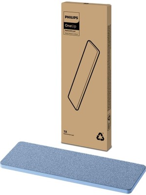Royal Rain Store Philips Oneup Elektrikli Mop Değiştirilebilir Tekli Temizlik Pedi, Ahşap/parke Zeminler Için, Yıkanabilir, Yeniden Kullanılabilir, XV1884/10