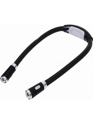 Royal Rain Store Esnek LED Boyun Lambası, Eller Serbest Kitap Okuma Işığı, Bükülebilir Pilli Gece Lambası – Örgü, Dikiş, Kamp, Tamir ve Çalışma Için 3 Kademeli Parlak Göz Korumalı Taşınabilir Aydınlatma