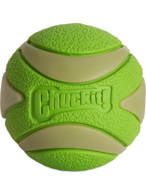 Royal Rain Store Chuckit! Max Glow Squeaker Gece Parlayan Sesli Köpek Oyun Topu - Yüksek Zıplama Gücü, Doğal Kauçuk, Suda Batmaz