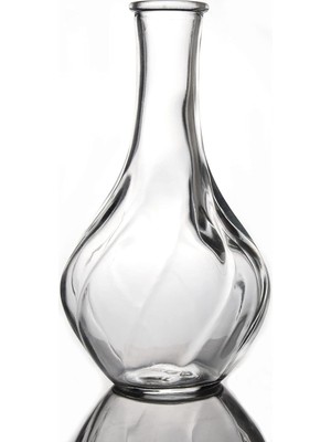 Royal Rain Store Ikea Vıljestark Vazo, Ince Boyun Vazosu, Çiçek Saksısı, Dekorasyon Için Masa Vazosu (Şeffaf Cam - 17 Cm)