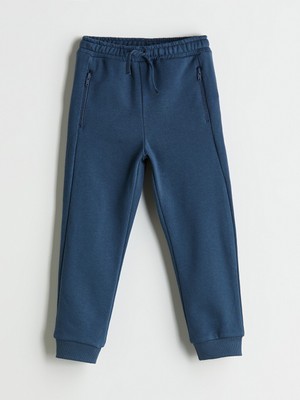 LC Waikiki Lcw Kids Lacivert Beli Lastikli Erkek Çocuk Jogger Eşofman Altı