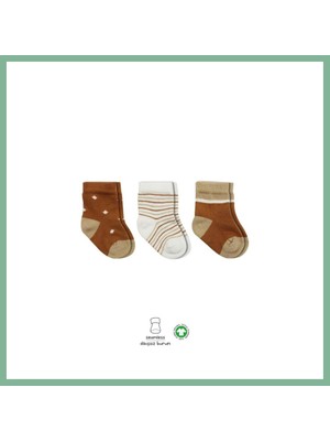Bşk Virgo 3'lü Penye Erkek Soket Çorap 10111 Hardal · Beden: 0-3 Ay · Renk: Hardal BSK2026