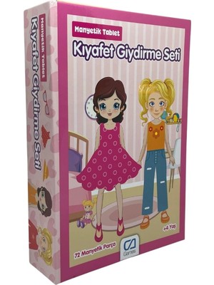 Royal Rain Store Ca Games 4+ Yaş 72 Parça Kız Çocuklar Için Manyetik Kıyafet Giydirme Seti Eğitici Aktivite Oyunu, SM-CA-OYUN-MANYETIK-KIYAFETGIYDIRME-5278