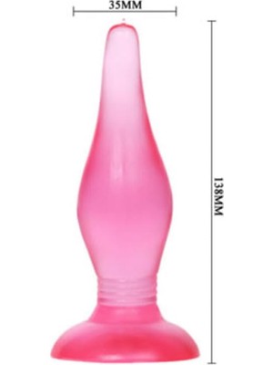 Royal Rain Store Unisex Jel Anal Plug Tıkaç Dildo Butt Plug